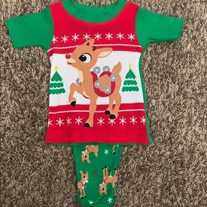 Baby Boy Christmas Pajama Set